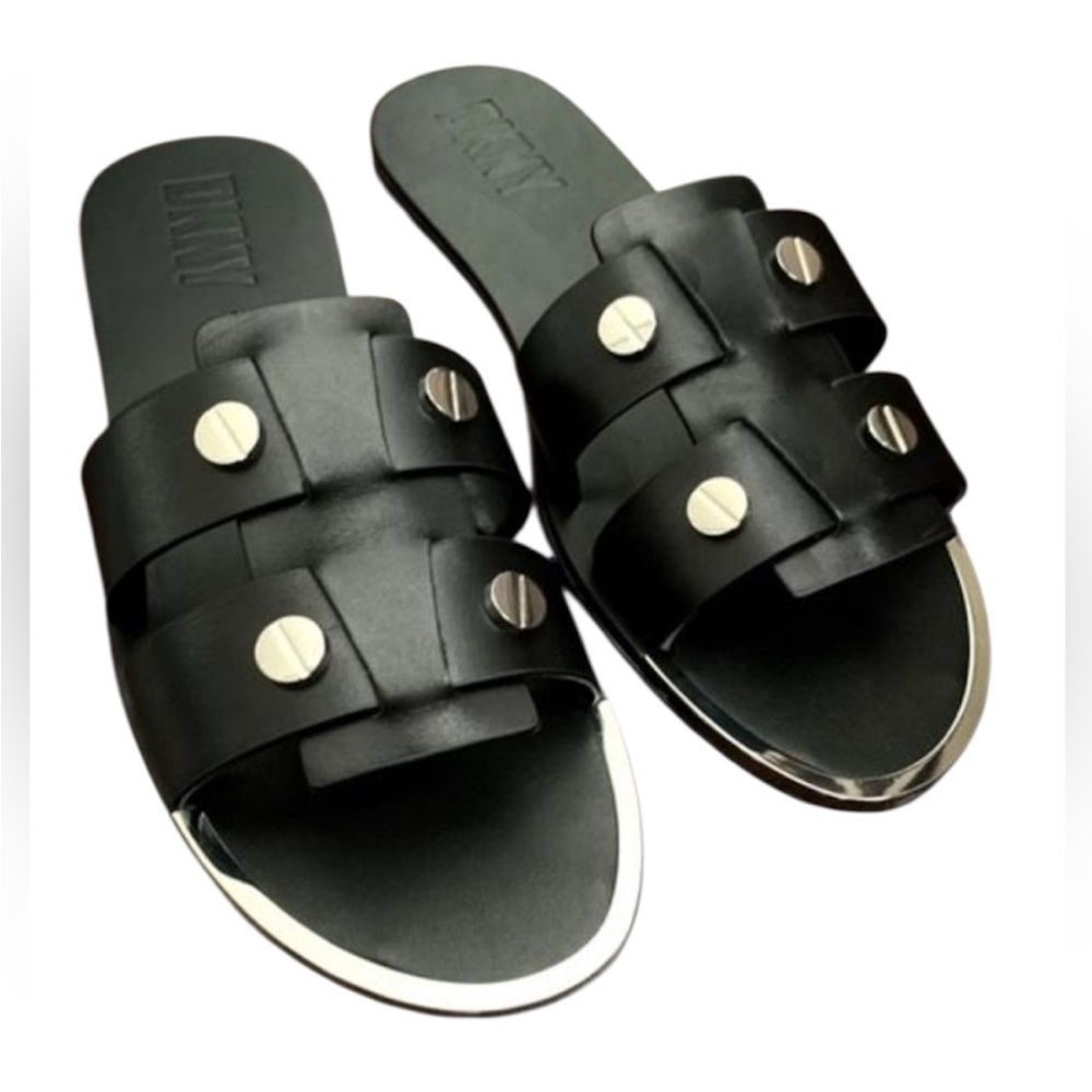 DKNY Women's Everyday Glynn-Flat
Sandal, Saddle, Size 6